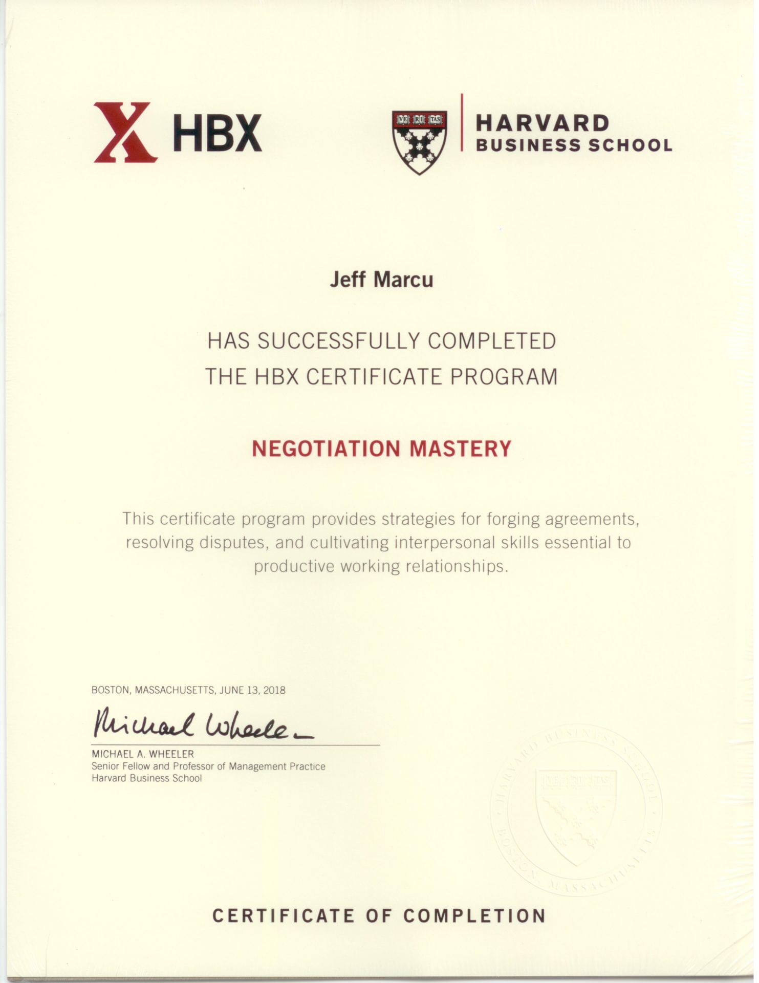Harvard_-_Negotiation_Certificate1